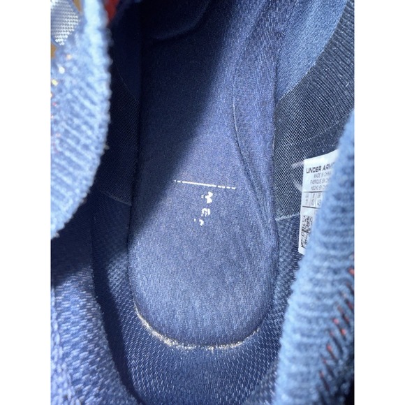 Under Armour Project Rock 2 Academy Training Shoes Blue White Size 11 - Picture 6 of 8